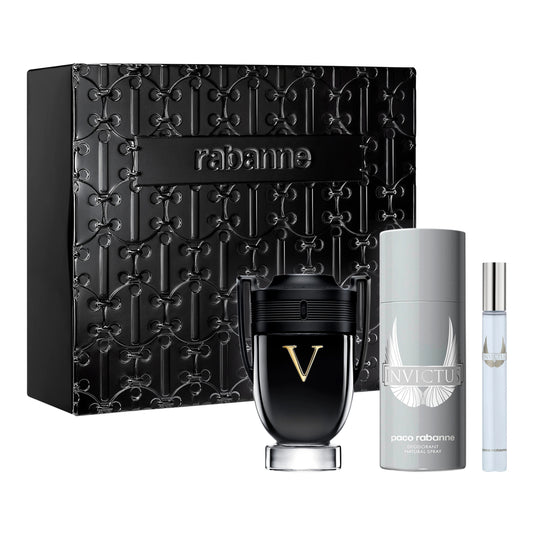 PACO RABANNE INVICTUS VICTORY 3 PCS SET FOR MEN