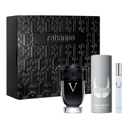 PACO RABANNE INVICTUS VICTORY 3 PCS SET FOR MEN